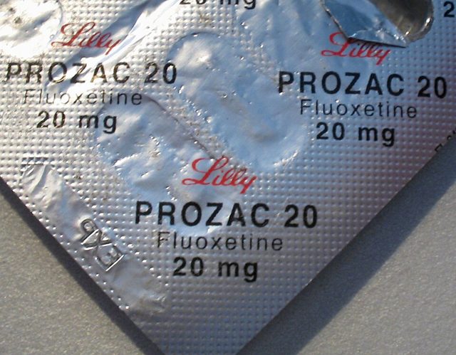 Prozac 20 mg capsules in blister pack