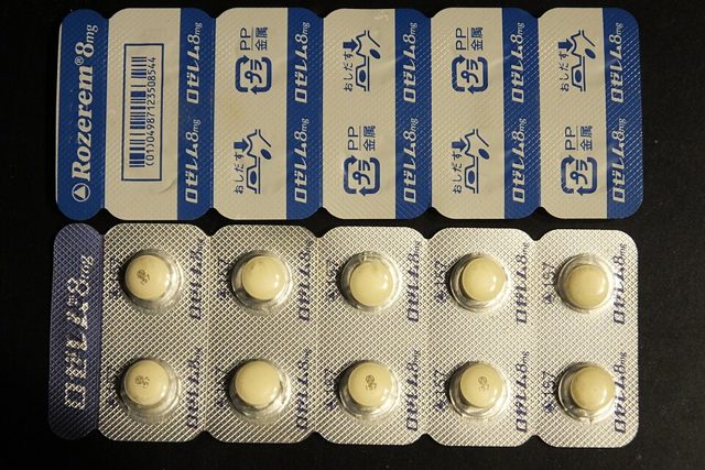 Ramelteon 8 mg tablets in blister packs
