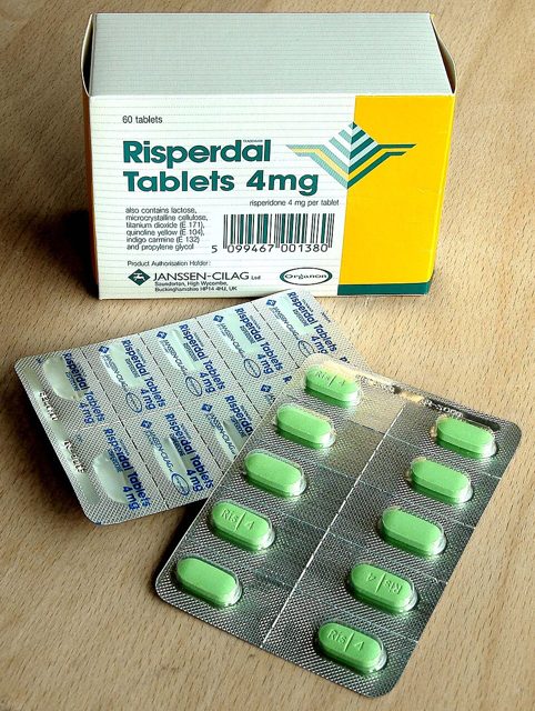 Risperdal 4 mg tablets in blister pack
