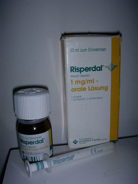 Risperdal 1 mg/mL oral solution