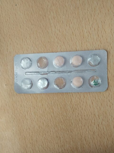 Trazodone 50 mg film-coated tablets in blister